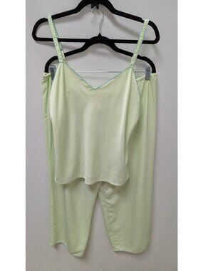 CRUZ Light Green Tank & Pants Sleepwear Set
